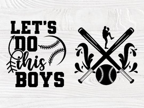 Baseball SVG Bundle, Sports Svg, Baseball Shirt - So Fontsy