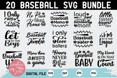 Baseball SVG Bundle SVG md faruk hossain 