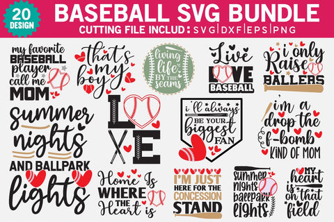 Baseball svg bundle SVG md faruk hossain 