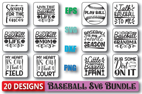 Baseball Svg Bundle SVG Shahin alam 