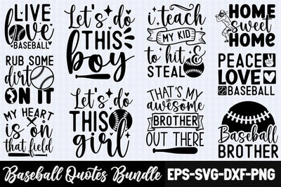 Baseball SVG Bundle SVG SH_Tee store 