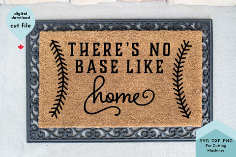 Baseball SVG Cut File, Softball, Doormat SVG Lettershapes 