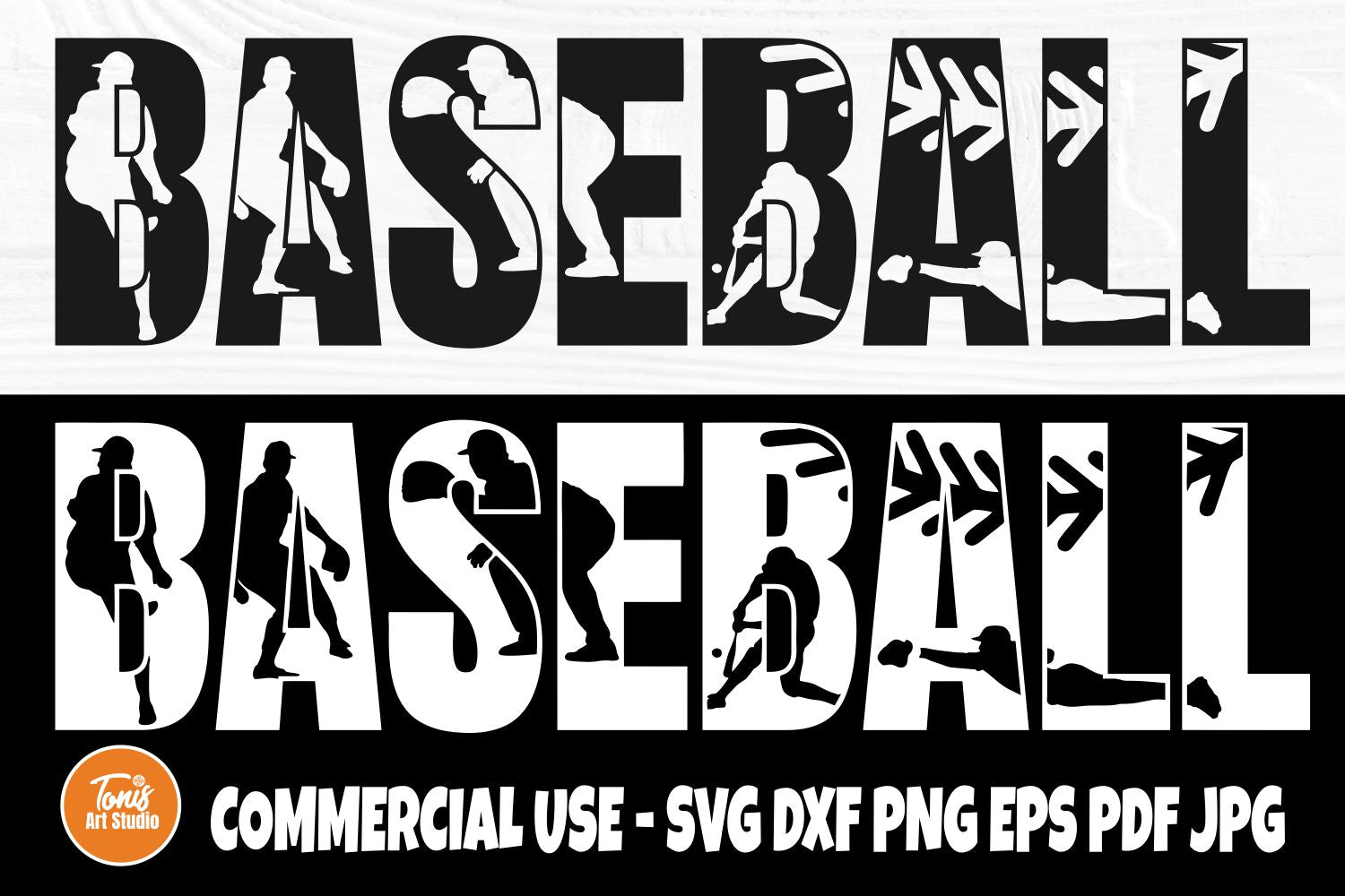Baseball jersey numbers 3 svg PNG dxf eps cutting file for
