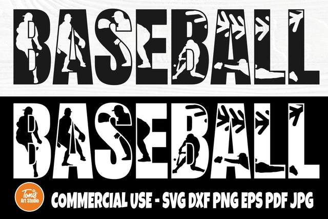 Baseball SVG cut file, Sports Svg, Baseball Shirt SVG TonisArtStudio 