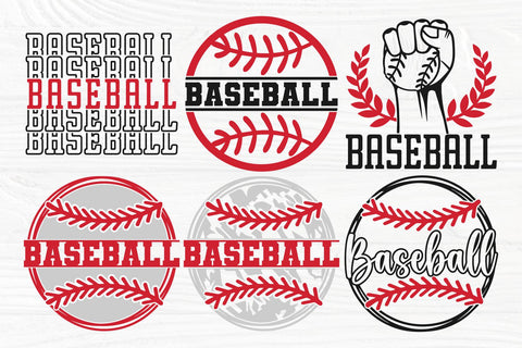Baseball SVG Cut Files, Baseball Ball Svg Bundle, Baseball Team, Monogram Svg SVG TonisArtStudio 
