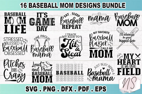 Baseball SVG Cut Files, Baseball SVG Bundle, Baseball Life SVG, Baseball Quote SVG, Baseball Fan, Baseball Shirt Designs, Baseball Mom SVG SVG NS Arts Shop 