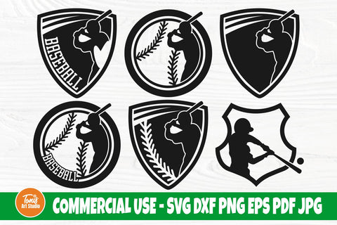 Baseball SVG cut files, Sports Svg Bundle, Shirt Svg, Png Baseball Clipart SVG TonisArtStudio 