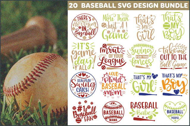 Baseball Svg Design Bundle SVG Creativeart88 