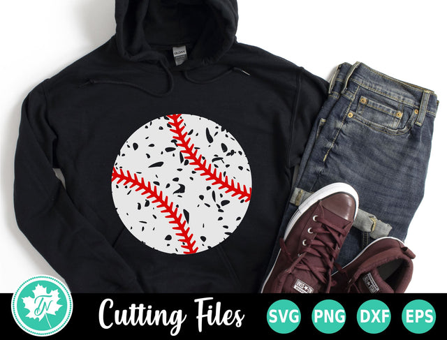 Baseball SVG | Distressed Baseball SVG TrueNorthImagesCA 