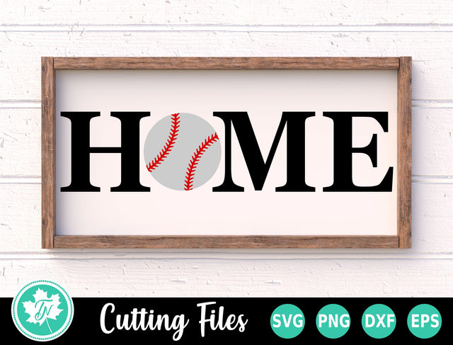 Baseball SVG | Home Sign SVG TrueNorthImagesCA 