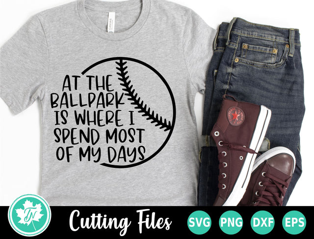 Baseball SVG | In the Ballpark SVG TrueNorthImagesCA 