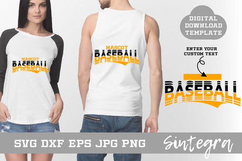 Baseball SVG Shirt Template Design 001 Free For Commercial Use SVG Sintegra 