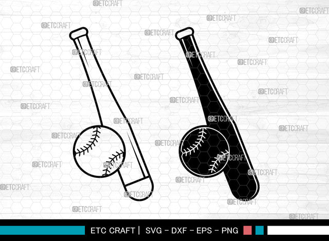 Baseball SVG, Softball Svg, Baseball Glove Svg, Baseball Bat Svg, Baseball Ball Svg, Baseball Svg SVG ETC Craft 