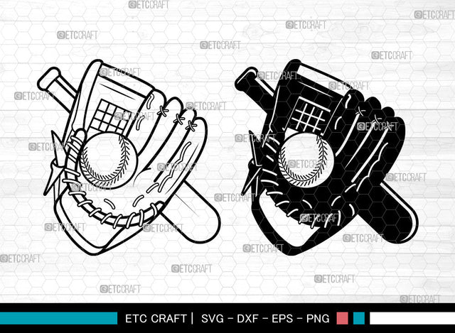 Baseball SVG, Softball Svg, Baseball Glove Svg, Baseball Bat Svg, Baseball Ball Svg, Baseball Svg SVG ETC Craft 