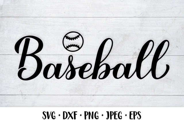Baseball SVG. Sports typography design. Activity game SVG LaBelezoka 