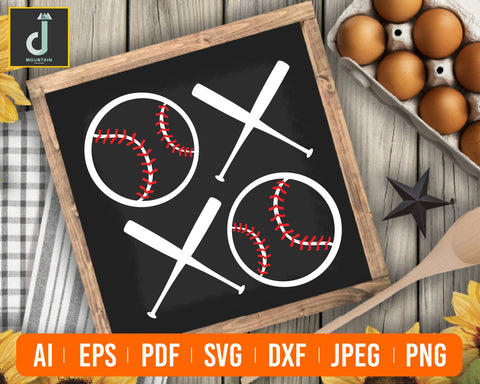 BASEBALL svg, xoxo svg, baseball xoxo svg SVG Alihossainbd 