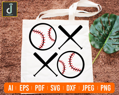 BASEBALL svg, xoxo svg, baseball xoxo svg SVG Alihossainbd 