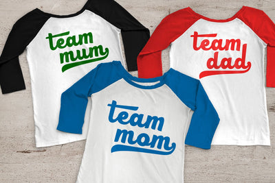 Baseball Team Mom and Dad SVG Designed by Geeks 