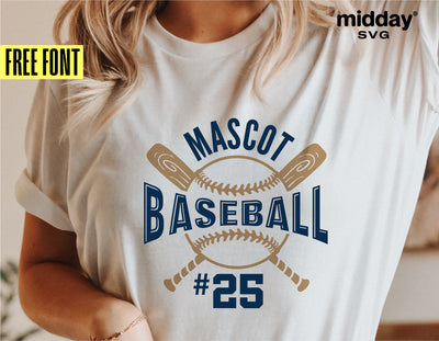 Baseball Team Svg, Baseball Cut File Designs Svg, Baseball Mom Svg, Baseball Team Shirts Png, Dxf Ai Eps, Cricut Cut Files, Personalized SVG Midday SVG 