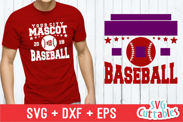 Baseball Template 003 SVG Svg Cuttables 