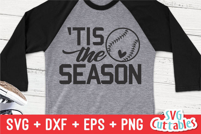 Baseball Tis The Season SVG Svg Cuttables 