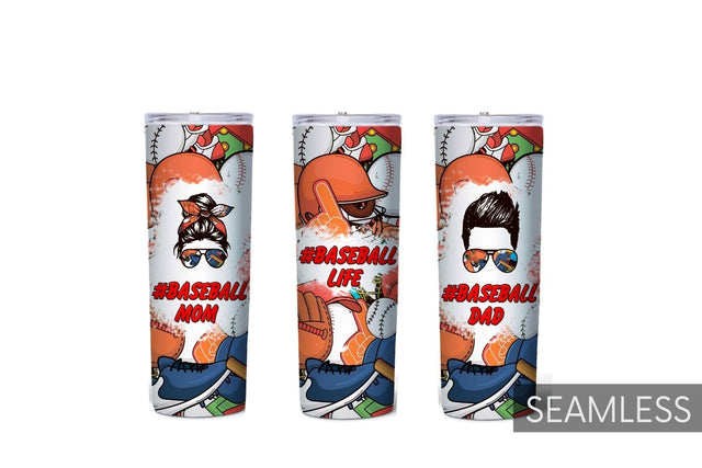 Baseball Tumbler Sublimation Bundle Sublimation SvgOcean 