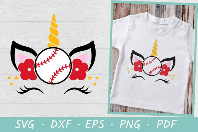 Baseball Unicorn SVG Files for Cricut | Baseball SVG SVG Irina Ostapenko 