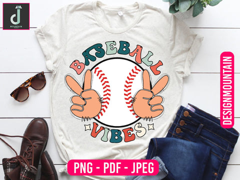 Baseball vibes sublimation design Sublimation Alihossainbd 