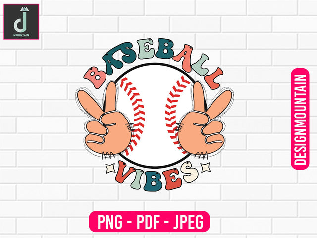 Baseball vibes sublimation design Sublimation Alihossainbd 