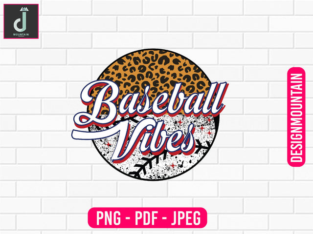 Baseball vibes sublimation design Sublimation Alihossainbd 