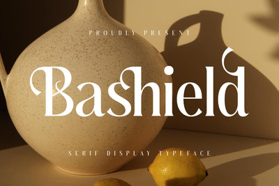 Bashield Typeface Font Storytype Studio 