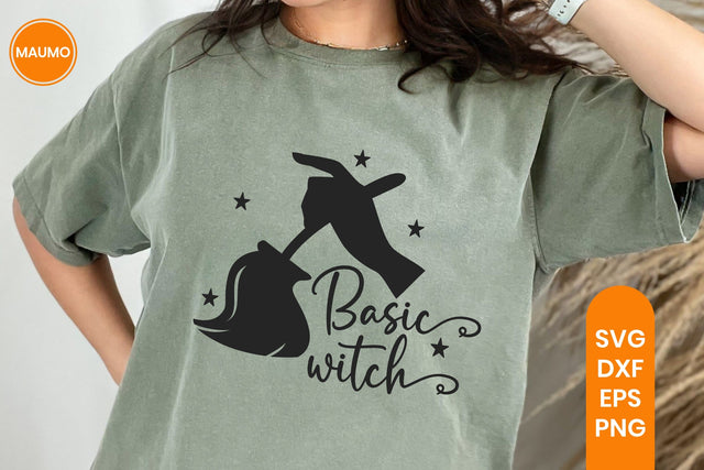 Basic bitch, Halloween svg quote SVG Maumo Designs 