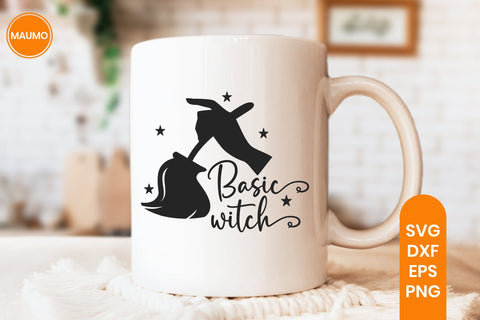 Basic bitch, Halloween svg quote SVG Maumo Designs 