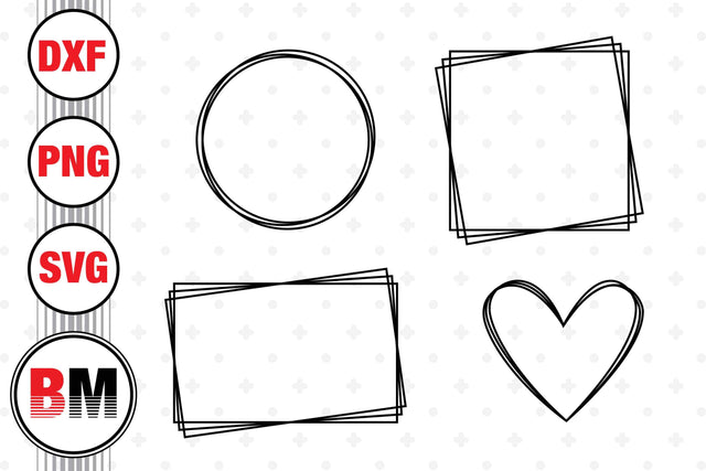Basic Frame SVG, PNG, DXF Files SVG BMDesign 
