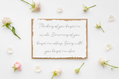 Basic Romantic Font Forberas 