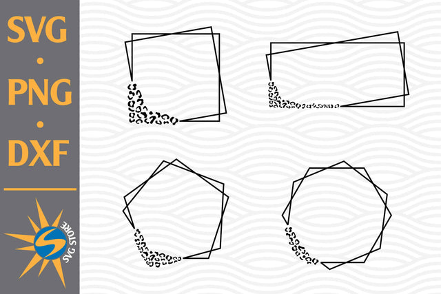 Basic Shape Leopard SVG, PNG, DXF Digital Files Include SVG SVGStoreShop 