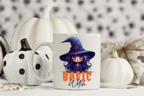 Basic Witch - Halloween PNG Sublimation Sublimation CraftLabSVG 
