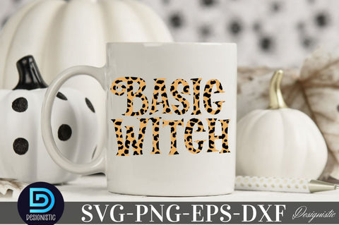 Basic witch, Halloween Sublimation SVG Design Sublimation DESIGNISTIC 
