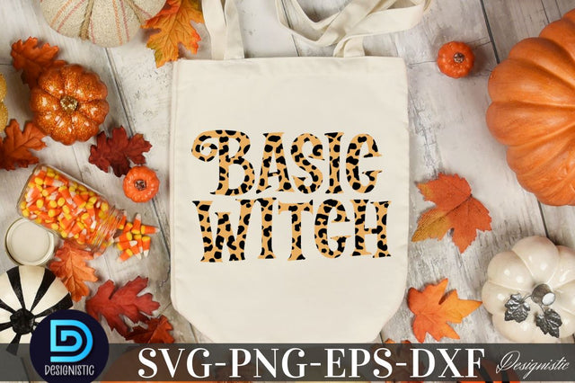 Basic witch, Halloween Sublimation SVG Design Sublimation DESIGNISTIC 