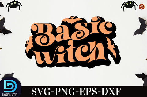 Basic witch, Halloween SVG Design SVG DESIGNISTIC 