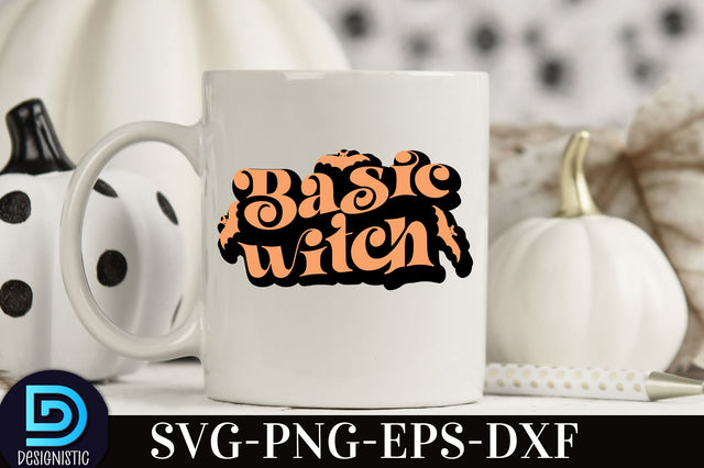 Basic witch, Halloween SVG Design SVG DESIGNISTIC 