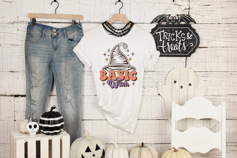 Basic Witch PNG - Retro Halloween Sublimation Sublimation CraftLabSVG 