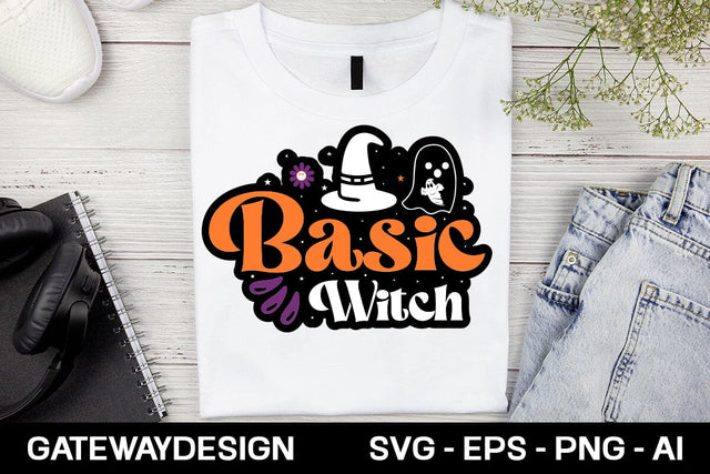 Basic Witch Sticker Svg Design SVG designmaster24 