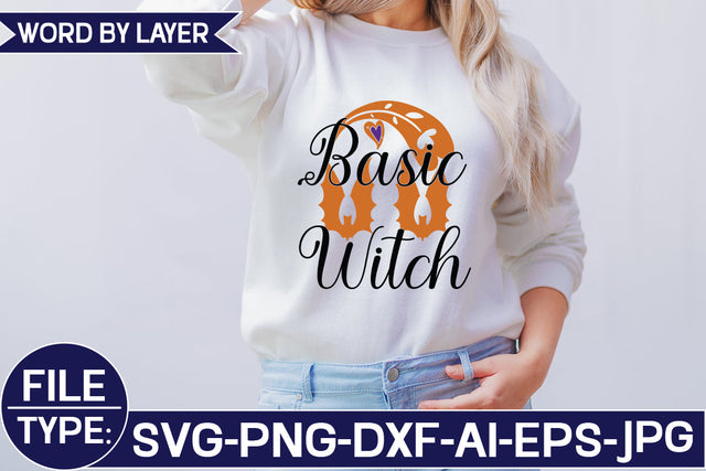 Basic Witch SVG Cut File SVG Studio Innate 
