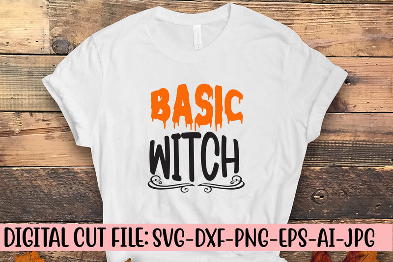 Basic Witch SVG Cut File SVG Syaman 