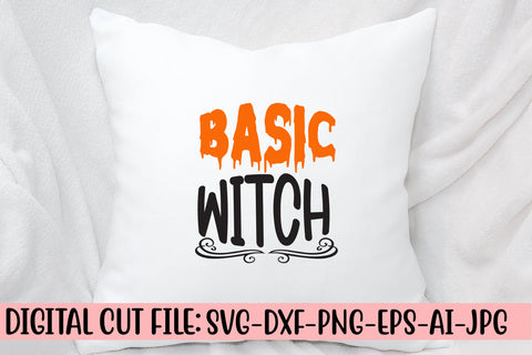 Basic Witch SVG Cut File SVG Syaman 