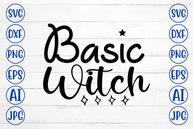 Basic Witch SVG Design SVG Syaman 