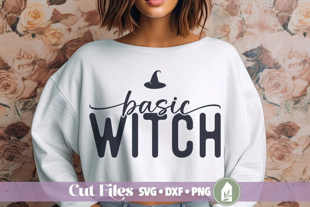 Basic Witch SVG, Funny Halloween Shirt SVG SVG LilleJuniper 
