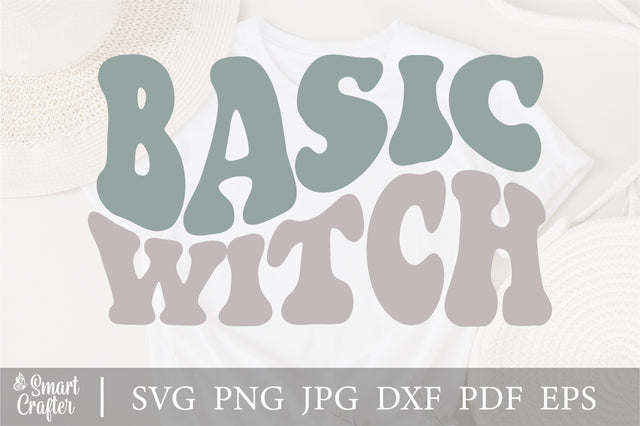 Basic Witch Svg, Halloween Svg, Witch Svg, Mom Halloween Svg, Halloween quotes Svg, Png, Dxf, Eps SVG Fauz 