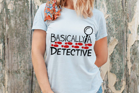 Basically A Detective| Crime Show SVG Cutting Files. SVG CosmosFineArt 